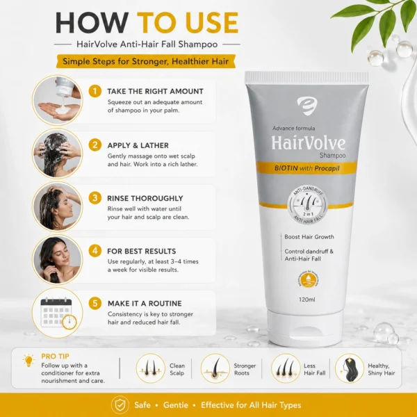 HairVolve Anti Hair Fall Shampoo