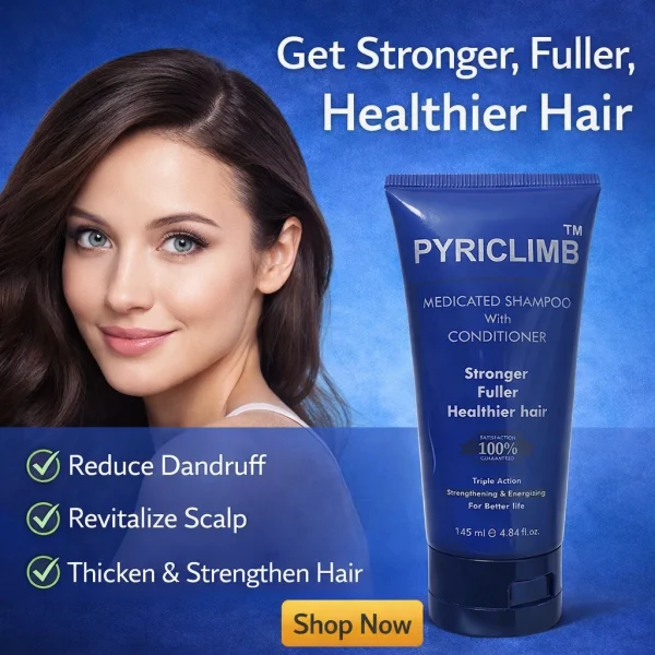 Pyriclimb Medicated Shampoo With Conditioner