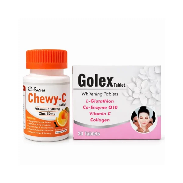 Chewy-C Vitamin C Plus Golex L-Glutathione